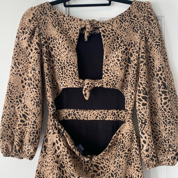 SOLD Anthropologie Maeve Textured Cut-Out Dress, Size 6 - Picture 8 of 9